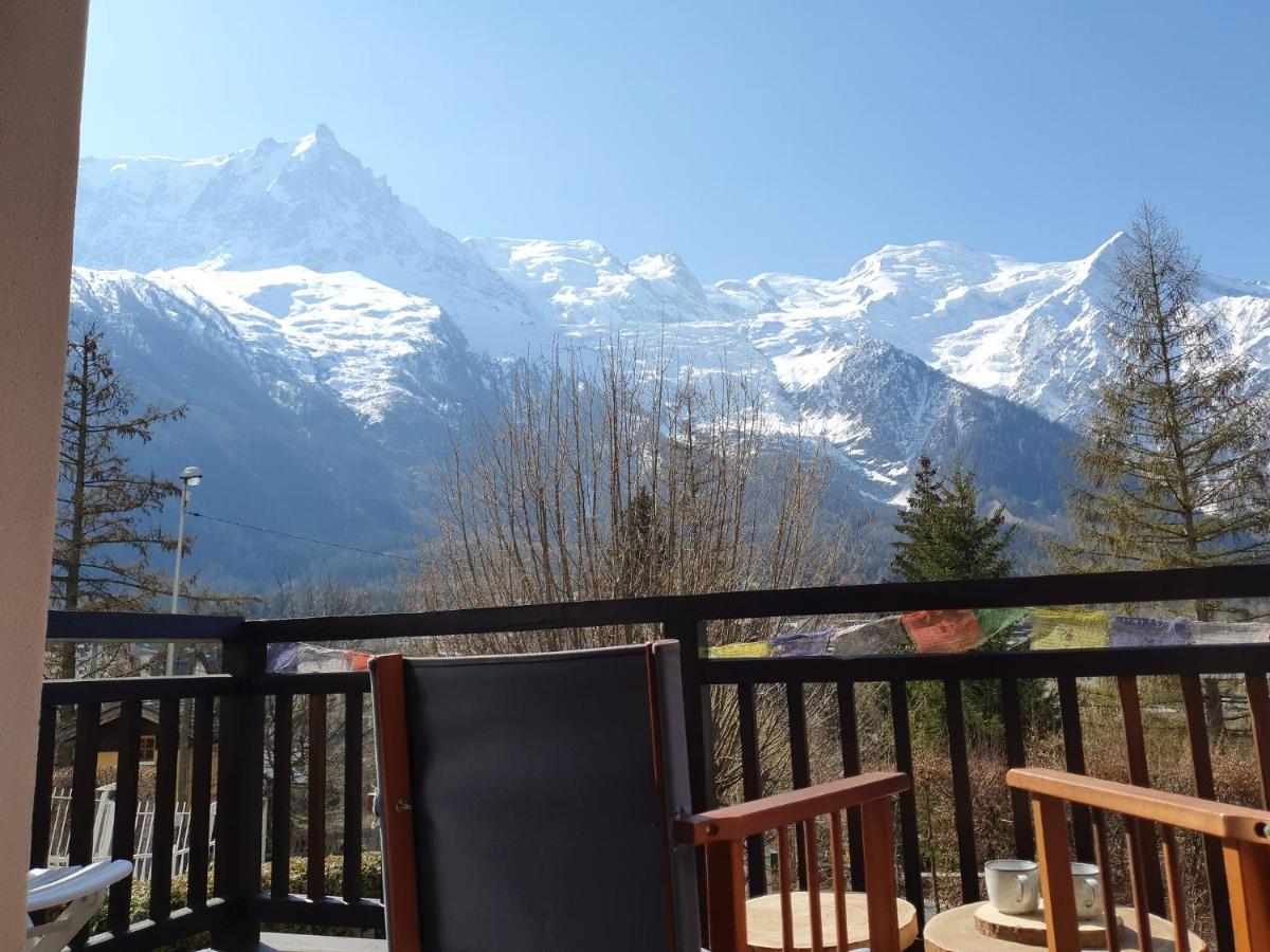 "Chalet Bobo" Cosy & Magnifique Vue Chx Sud Chamonix Buitenkant foto