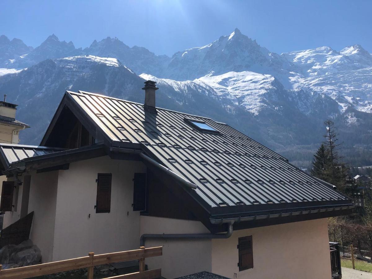 "Chalet Bobo" Cosy & Magnifique Vue Chx Sud Chamonix Buitenkant foto