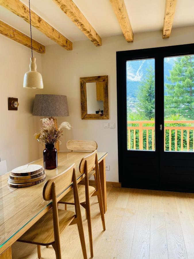 "Chalet Bobo" Cosy & Magnifique Vue Chx Sud Chamonix Buitenkant foto